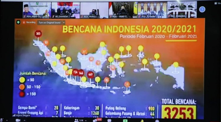 Kepala BNPB: Jadikan Momentum Setahun Covid-19 Untu Lakukan Evaluasi