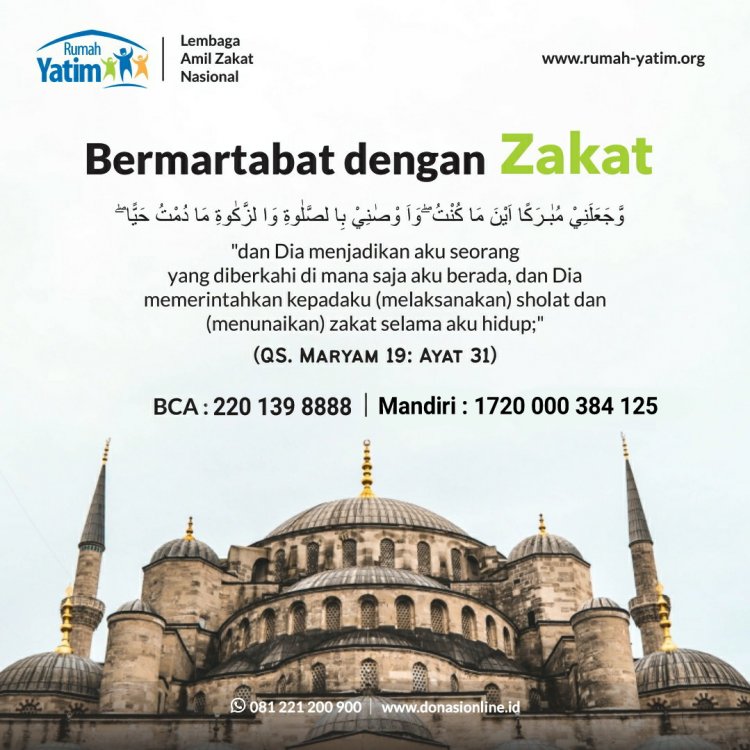 Bermartabat Dengan Zakat