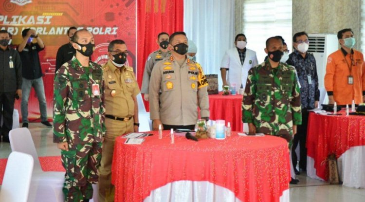 Wagubri Hadiri Lauching Aplikasi SINAR Secara Virtual