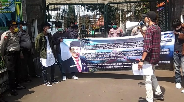 Sejumlah Aktivis Desak Kejagung Perintahkan JPU Kejari Tebo Tuntut Ketua DPC Demokrat Dihukum Maksimal