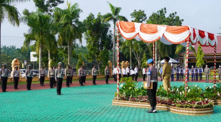 Polres Siak Gelar Apel Pasukan Operasi Ketupat Lancang Kuning