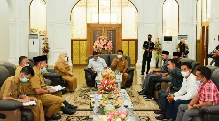 Silaturahmi Forum BPD Kecamatan Bengkalis dan Bantan, Bupati Kasmarni Terima Kunjungan 