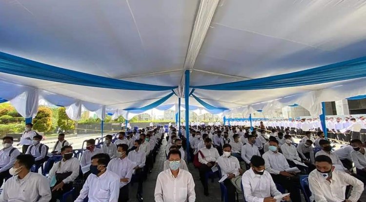 Untuk Mendapatkan 89 Kursi CPNS Kemenkumham Riau, Sebanyak 7.969 Peserta Formasi SLTA Bersaing