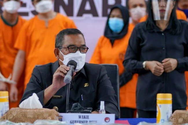  Belum Masuk Rumah Dinas, Kapolda Sudah Ungkap Peredaran Narkoba, Ungkap Wagubri
