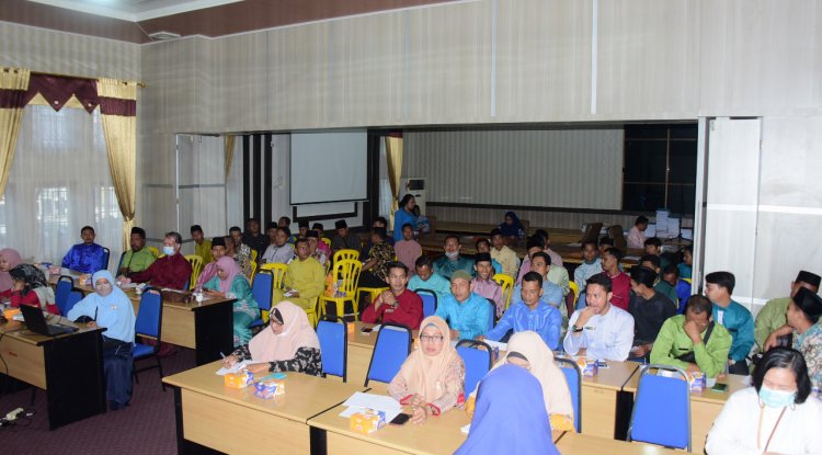 Disperkimtan Bengkalis Gelar Rapat Tim Pendataan RS dan RTLH