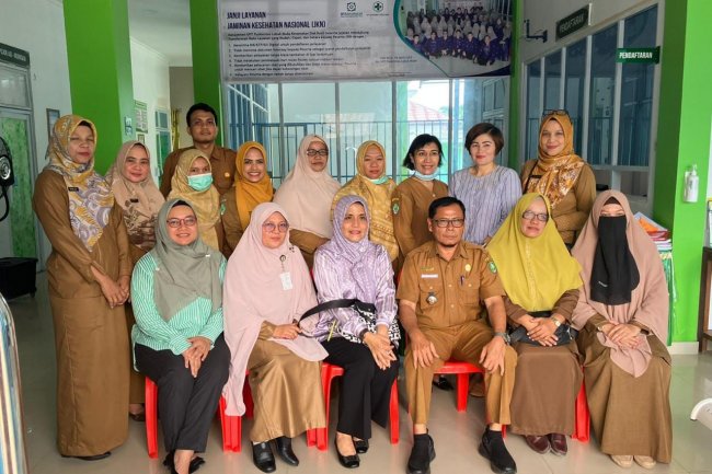 Maksimalkan Kluster III KLA, DPPPA Lakukan Kunjungan ke Puskesmas Lubuk Muda