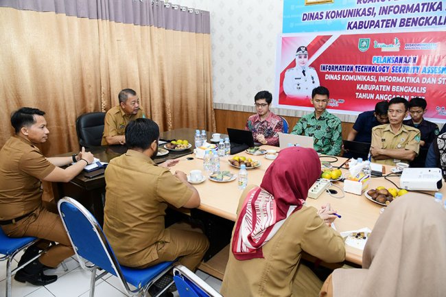 Antisipasi Serangan Siber, Diskominfotik Gandeng BSSN Lakukan Asesmen Sistem IT