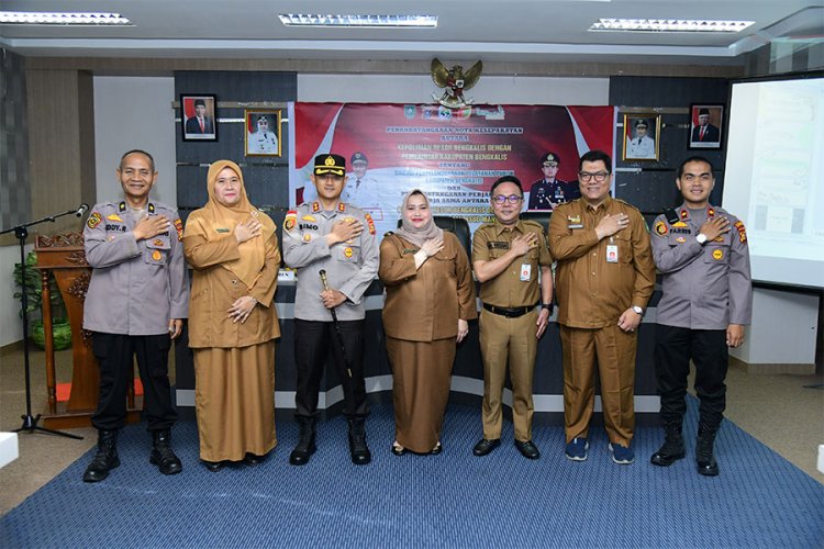 Peduli Kesehatan Personel, Polres Bengkalis Kerjasama Dengan RSUD Bengkalis dan Mandau