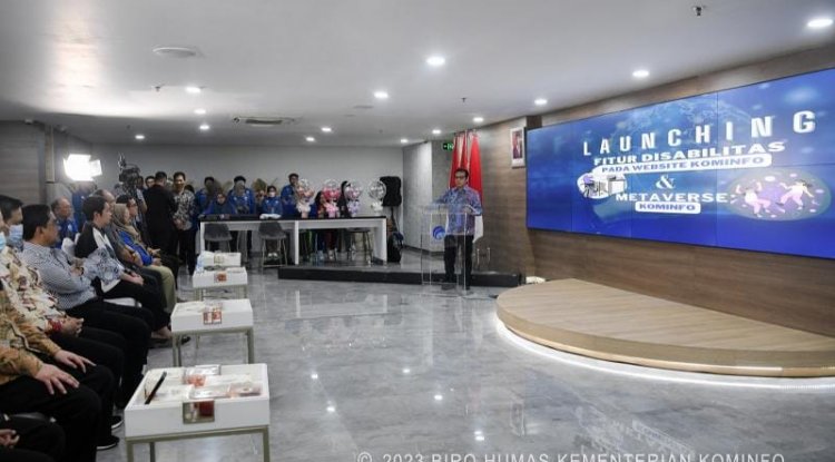 Kominfo Luncurkan Fitur Situs Ramah Disabilitas dan Metaverse