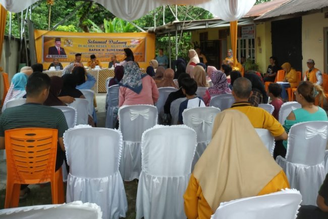 Suherman Reses di Kelurahan Padang Terubuk, Warga Keluhkan KIS, Zonasi dan Drainase