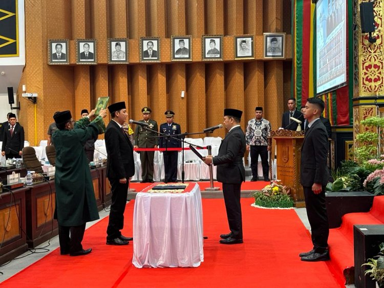 DPRD Pekanbaru Laksanakan Rapat Paripurna PAW Anggota DPRD Kota Pekanbaru