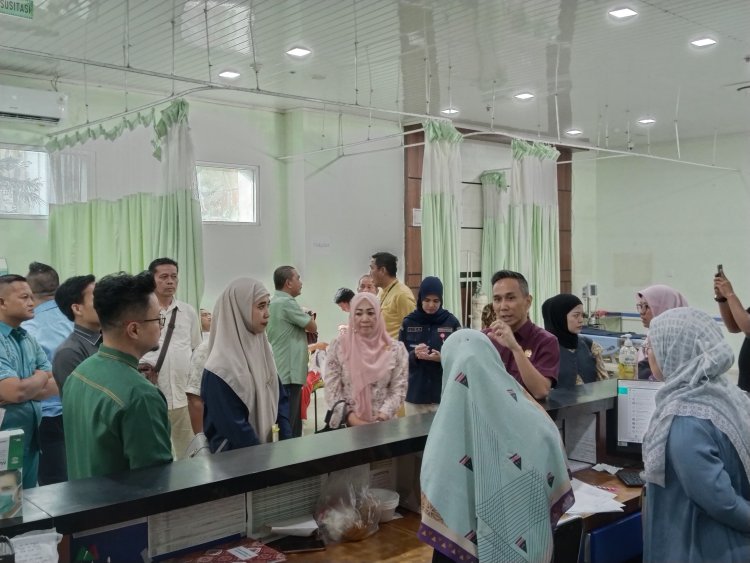  Buruknya Manajeman Hingga Menimbulkan Hutang, Komisi III DPRD Pekanbaru Sidak RSD Madani