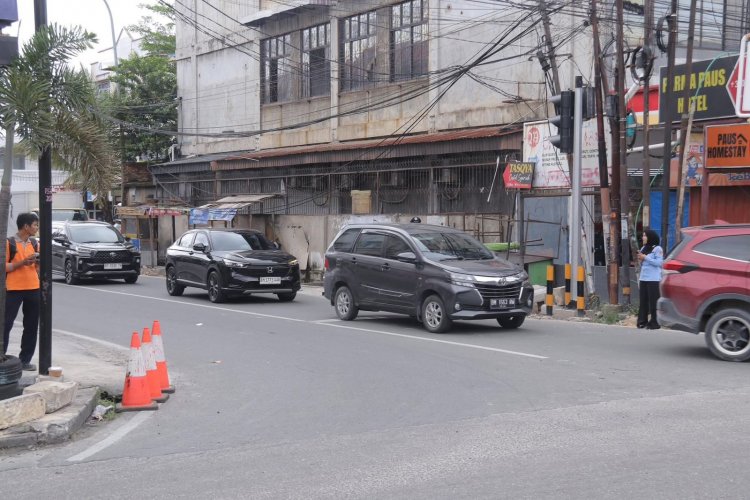 Urai Kemacetan, Pemko Pekanbaru Resmi Buka Persimpangan Jalan Nangka - Paus Mulai Hari ini
