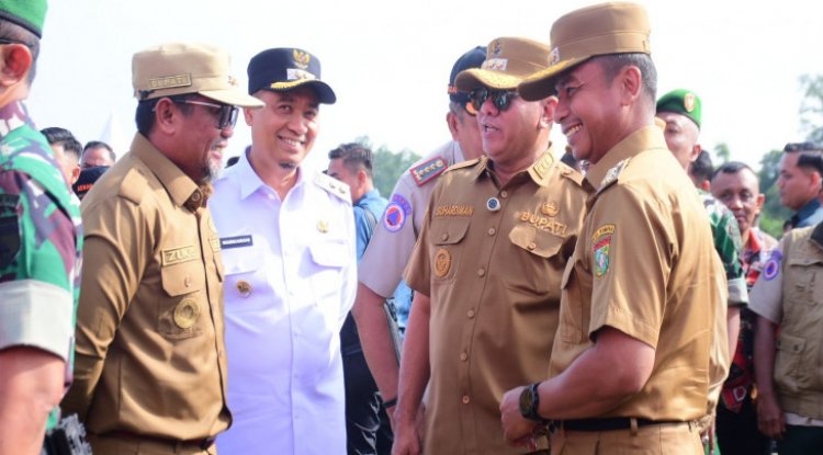 Bupati Kampar Ikuti Apel Kesiapsiagaan Penangan Karhutla 2026