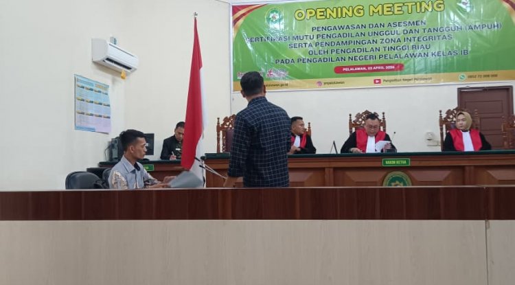 Perkara Sengketa Lahan, Tim Rifera & Paramitra Law Firm Wakili Klien Pada Sidang Di PN Pelalawan